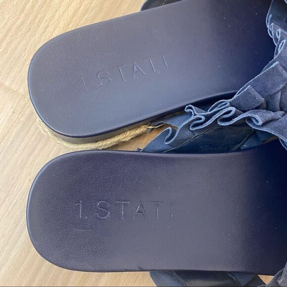 1. State Salyn Ruffle Espadrille Slide Sandal - Picture 7 of 11